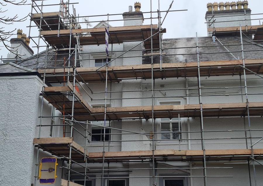 Full slate roof replacement 5