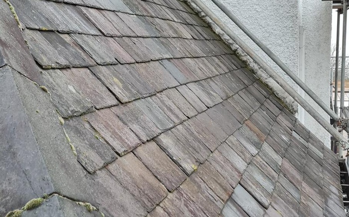 Full slate roof replacement